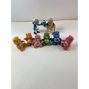Vintage Care Bears Figures 1983 / 1984 Poseable Figures Toys Kenner